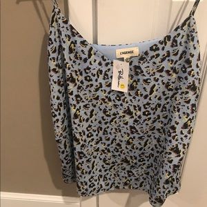L’AGENCE LEOPARD CAMISOLE